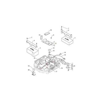 STIGA Sports Placa Base Autoclip 145 Original Stiga - 1126-1051-01