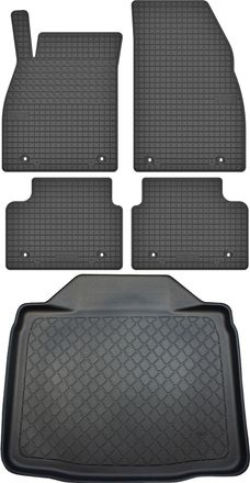 OEM Juego De Alfombrillas De Goma Para Coche Y Maletero Para Opel Insignia A Sed&aacute;n Liftback (2014-05.2017)