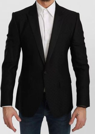 Dolce & Gabbana virgin wool slim-fit blazer