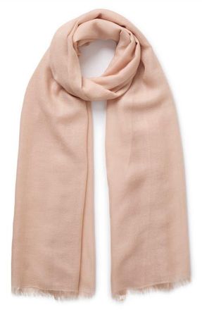 Jane Carr The Legere Cashmere Scarf in Rose at Nordstrom