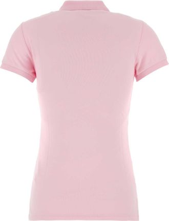 Polo Ralph Lauren Stretch Piquet Polo Shirt - Pink