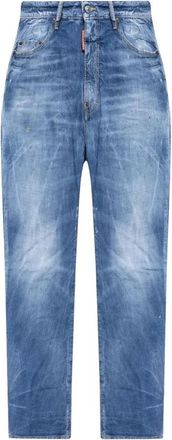 Dsquared2 Heren 5-Pocket Broek - Heren - Regular Fit Jeans - Blauw - M - Jeans