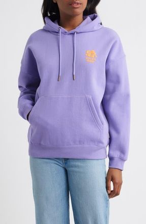 Rip Curl Hibiscus Heritage Hoodie in Purple Hawaii at Nordstrom, Size Xx-Small