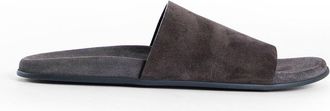 The Row Hugh Slides in Suede