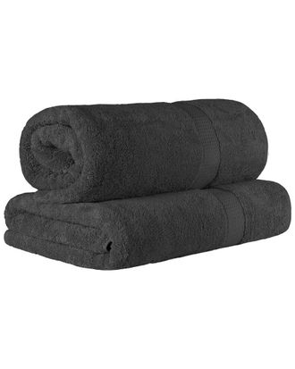 Superior Egyptian Cotton Highly Absorbent 2Pc Ultra-Plush Solid Bath Sheet Set