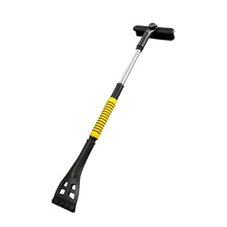 OEM Adecuado Para Palas De Nieve/rascadores De Hielo 3 En 1, Con Cabezal De Cepillo Retr&aacute;ctil, Mango De Espuma (amarillo), Apto Para Parabrisas Y Ventanas