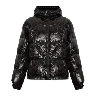 Carne Bollente Chaqueta con Capucha de Plumas - Jackets - Hombre - Negro - XL
