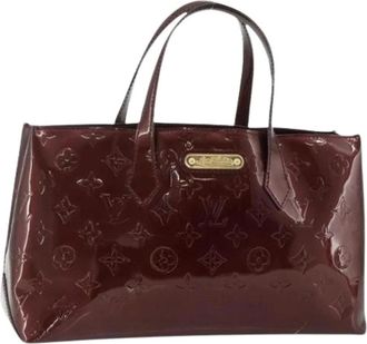 Louis Vuitton Pre-owned Handbags, female, Red, Size: ONE SIZE Pre-owned Wilshire PM Hand Bag