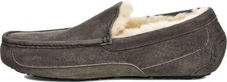 UGG Ascot Slipper Cozy Fleece Lined Athleisure Casual Sports Shoe Gray 1101110-CHRC