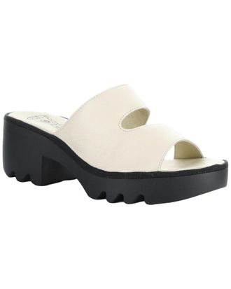 FLY London Tech Leather Sandal