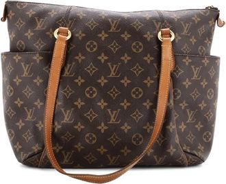 Louis Vuitton Totally canvas MM schoudertas met monogram - Bruin
