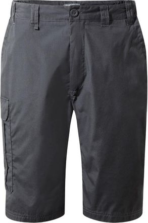 Craghoppers Heren Kiwi Lange Shorts (Zwarte peper)