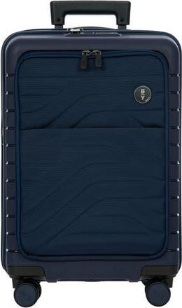 Bric's B|Y Ulisse 21 Expandable 21-Inch Spinner Carry-On in Ocean Blue at Nordstrom Rack