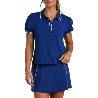 La Blanca Tipped Polo in Harbor at Nordstrom, Size X-Small
