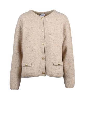 Marella Beige Alpaca-Blend Davina Cardigan