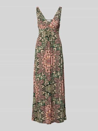 Apricot Regular Fit Maxikleid mit Allover-Paisley-Print Modell Slinky in Dunkelgruen, Gr&ouml;&szlig;e XL
