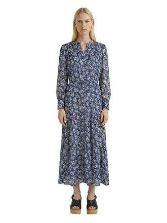 Gerard Darel Ruvia Floral Printed Dress in Ink at Nordstrom, Size 10