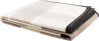 Lanerossi Cobertor ABETE GREEN LABEL - Blanco / Marr&oacute;n, 210x250