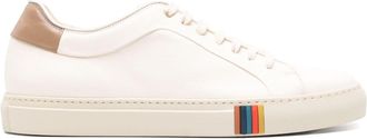 Paul Smith Basso leather sneakers - men - Calf Leather/Calf Leather/Rubber - 11 - White