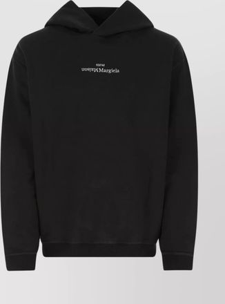 Maison Margiela cotton hooded oversize sweater