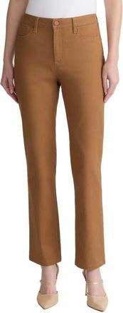 Jones New York Lexington Straight Leg Jeans in Caramel at Nordstrom, Size 10