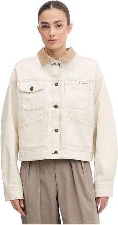 Columbia Jassen - Dames - Skatekleding - Beige - S - Fitness