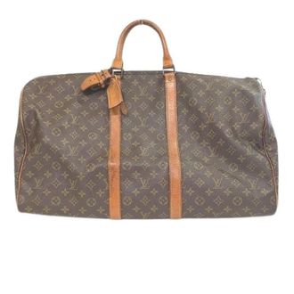 Louis Vuitton Pre-owned Keepall55 Monogram Boston Bag - unisex - Louis Vuitton Vintage - Vintage Weekend Bags - Brown - ONE SIZE - Pre-owned