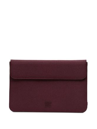 Herschel Spokane flap-pocket laptop bag - unisex - Polyester - One Size - Red