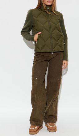 Moncler Cargo Jeans, Womens, Brown