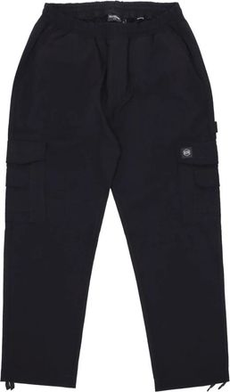 Dolly Noire Zwarte Cargo Broek Ripstop Stof - Heren - Straight fit broeken - Zwart - XL - Katoen - Broeken