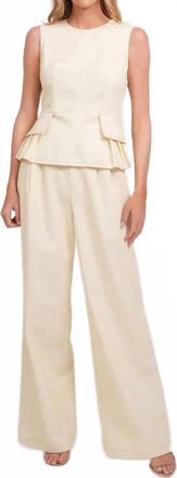 Parentezi Lucille Top In Vanilla