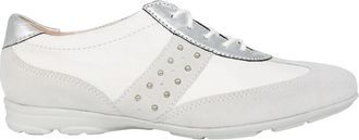 Gabor Witte dames sneaker - Zomercollectie - Dames - Sneakers - Wit - 38 EU - Leer - Schoenen