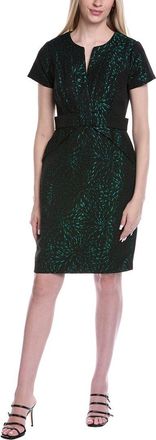Shani Bar Shani Jacquard Sheath Dress