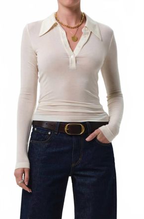 Citizens Of Humanity Shaea Polo In Pashmina