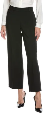 Anne Klein Petite Pull-On Flap Pocket Wide Leg Pant