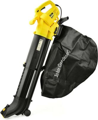 Geko Aspirador Soplador Triturador De Hojas 3300w 3 Funciones