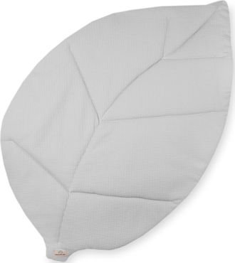 Julius Zöllner Krabbeldecke »Blatt Waffelpiqué, Light grey« Made in Germany