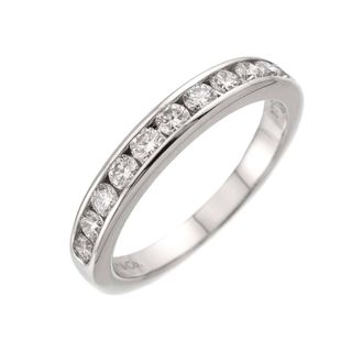 Tiffany & Co. Platinum Platinum 950 Band Ring (Pre-Owned)
