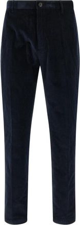 Department Five Prince Corduroy Pants - Heren - Slim Fit Broeken - Blauw - W30 - Katoen - Broeken