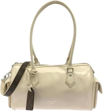 Louis Vuitton Borsa a spalla Pre-owned in agnello - - Pre-owned - Donna - Beige - ONE SIZE