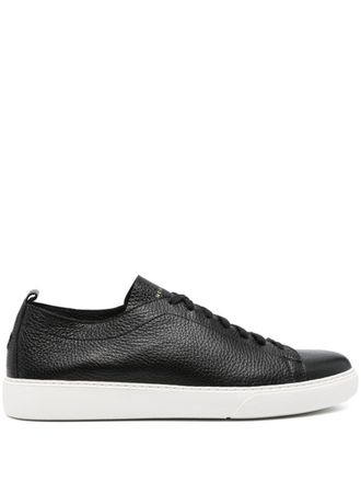 Henderson Baracco Byron leather sneakers - men - Calf Leather/Calf Leather/Rubber - 41.5 - Black