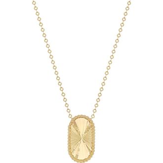 Bony Levy 14K Gold Pendant Necklace in 14Ky at Nordstrom, Size 18