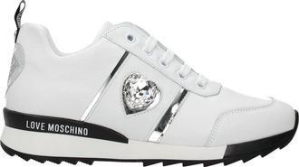 Love Moschino Leather Low Top Womens Sneakers