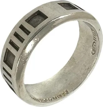 Tiffany & Co. Silver Silver 925 Band Ring (Pre-Owned)