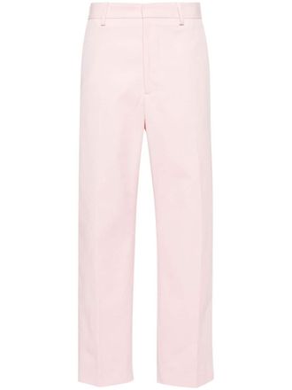Acne Studios straight-leg tailored trousers - men - Cotton/Polyester - 52 - Pink