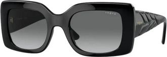 Vogue Eyewear Vo 5481S Zonnebril - Dames - Zonnebrillen - Zwart - 52 MM - Accessoires