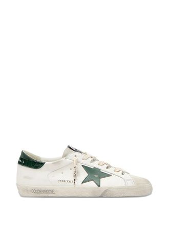 Golden Goose Super Star Nappa Upper Suede Toe And Tongue Leather Sta