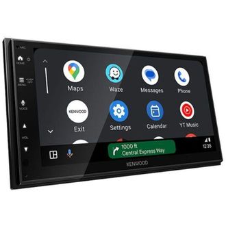 Kenwood DMX6523DABS Ricevitore multimediale per auto Nero Wi-Fi Bluetooth