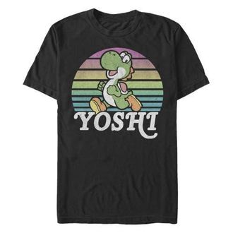 Nintendo Mens Nintendo Retro Yoshi Graphic T-Shirt in Black at Nordstrom, Size Xxx-Large