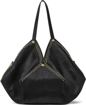 Versace Lamb Leather Large Shoulder